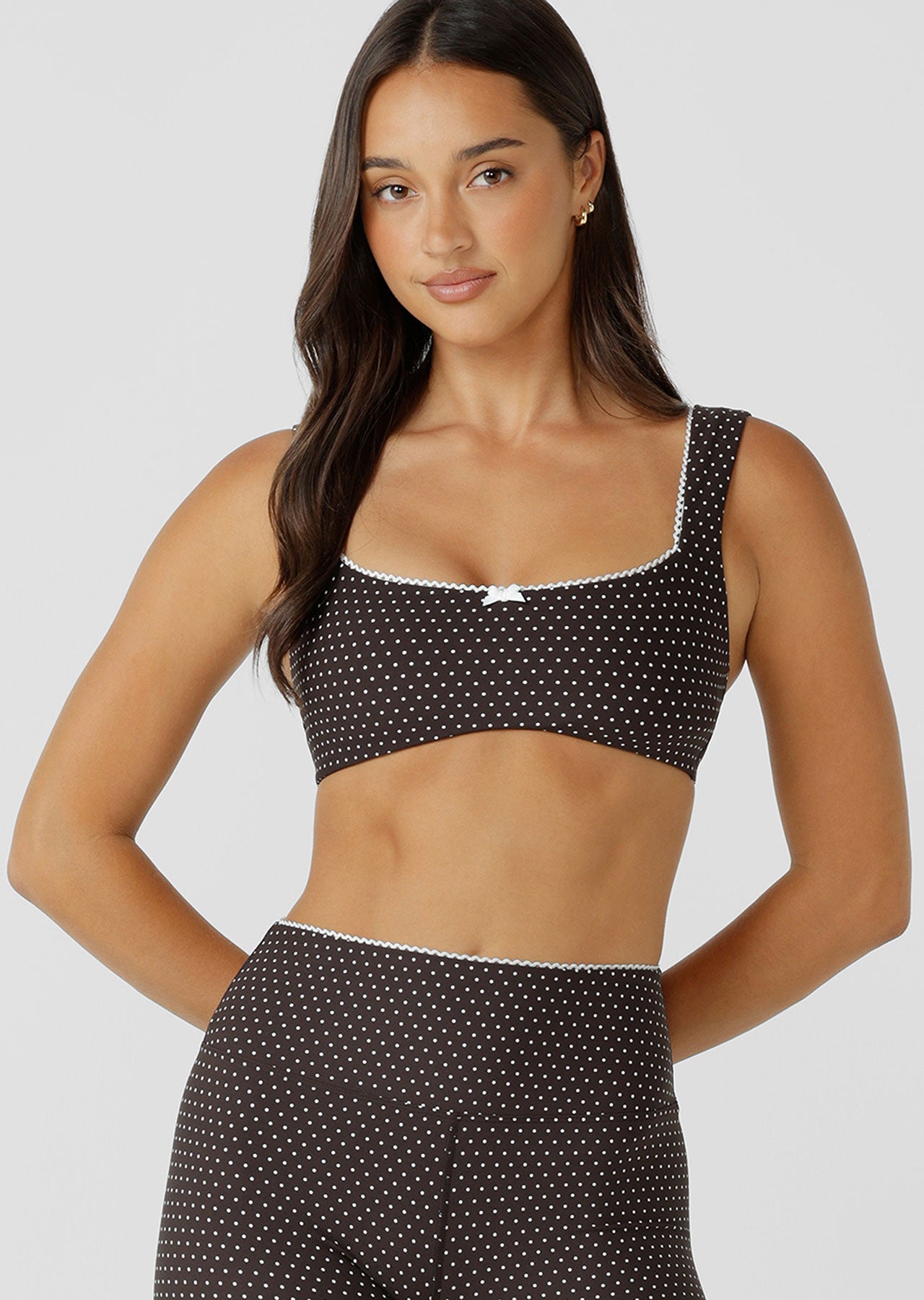 Lorna Jane Sweet Spot All Day Sports Bra - Volcano Spot Print