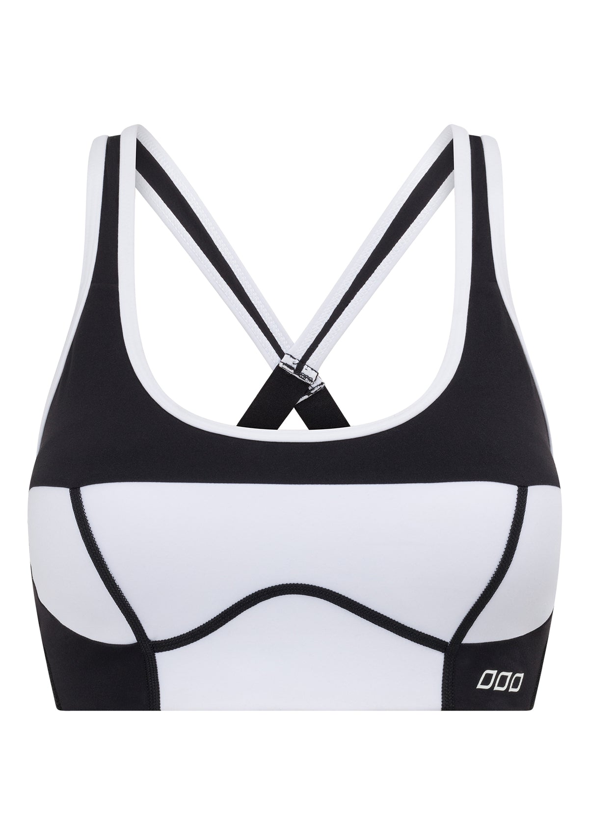 Lorna Jane Monochromatic Sports Bra - Black