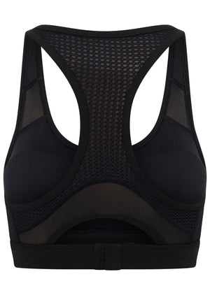 Lorna Jane Sprint And Support Sports Bra - Black