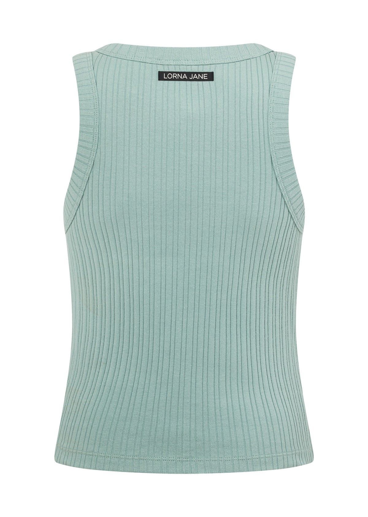 Lorna Jane Essential Wide Ribbed Tank - Sea Mist