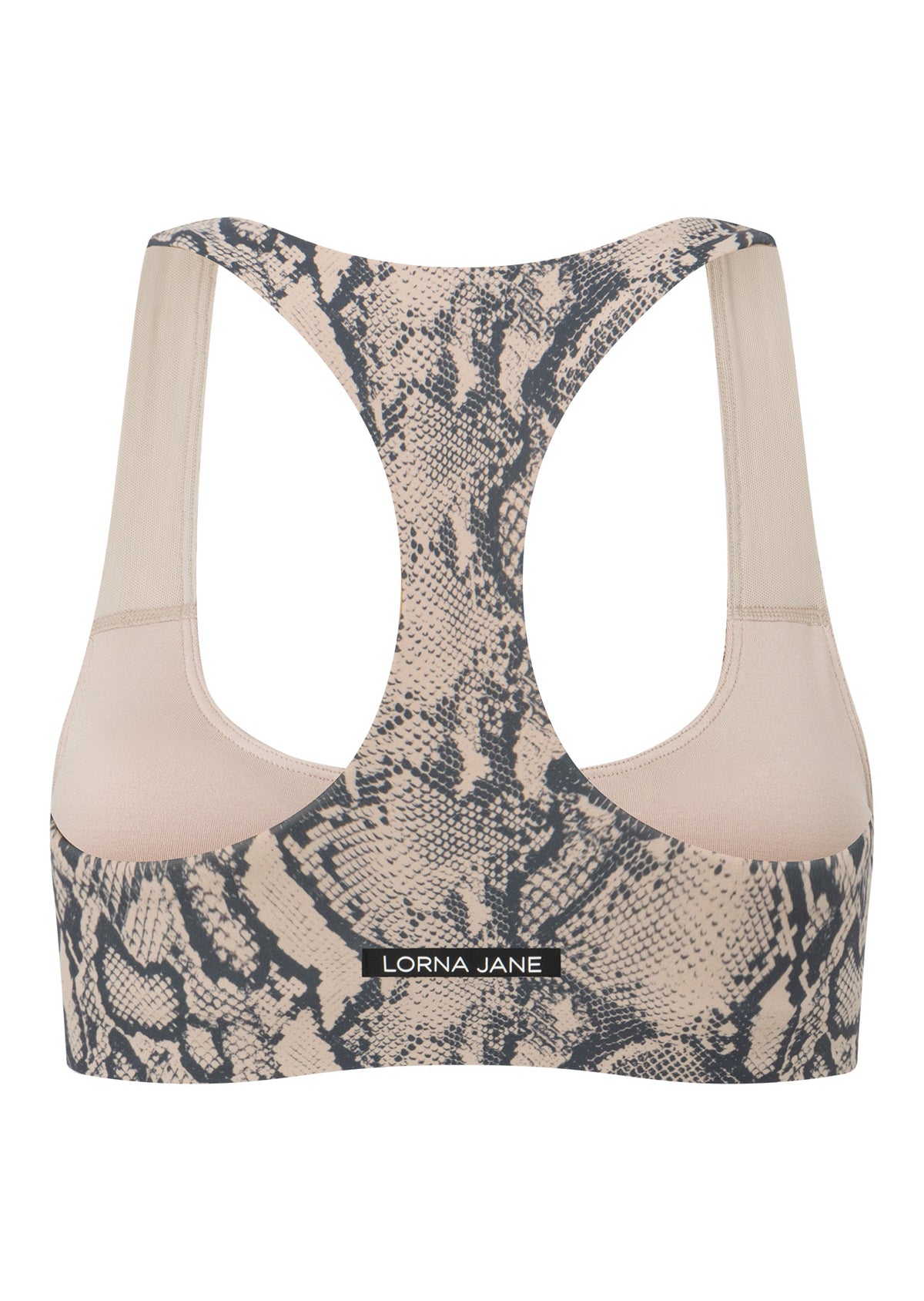 Lorna Jane Soft Serpentine Sports Bra - Soft Serpentine Print