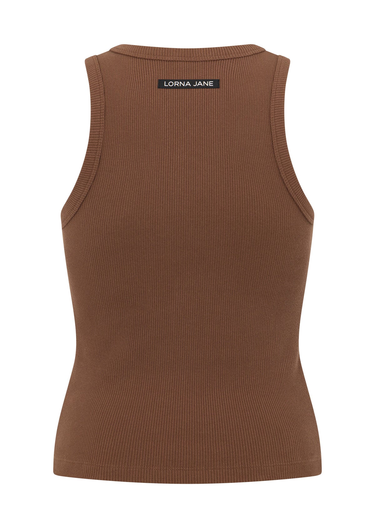 Lorna Jane Daily Rib Tank - Chocolate