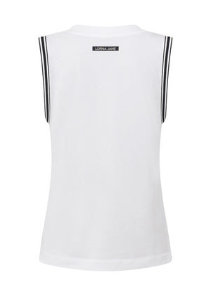 Lorna Jane Heritage Transdry Sports Tank - White