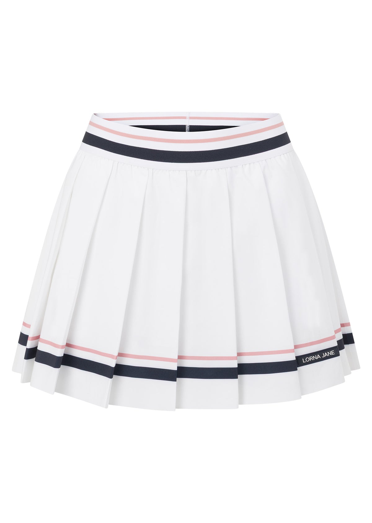 Lorna Jane Horizon Swing Pleat Skort - White