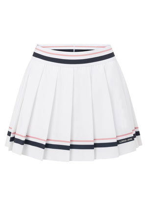 Lorna Jane Horizon Swing Pleat Skort - White