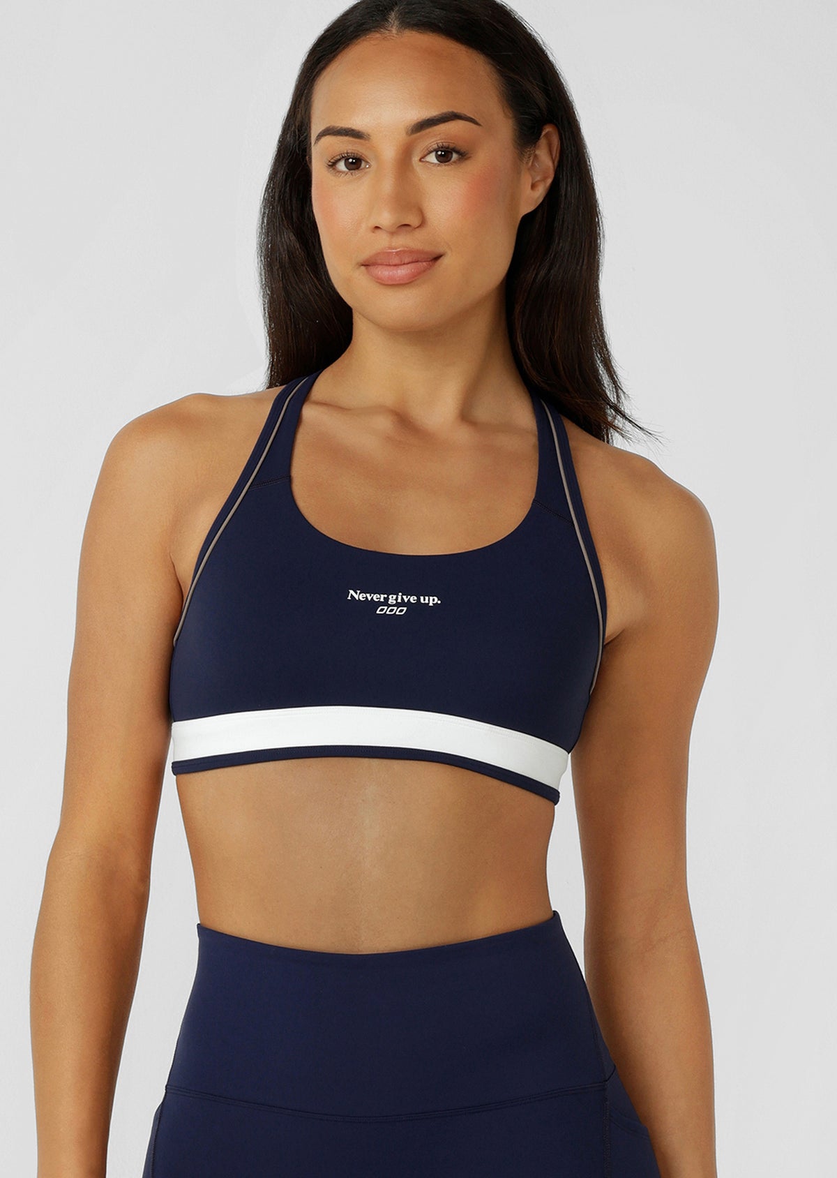 Lorna Jane Limited Edition Amy Max Support Sports Bra - Admiral Navy