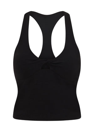 Lorna Jane Centre Stage Bra Tank Combo - Black
