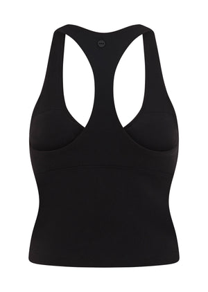Lorna Jane Centre Stage Bra Tank Combo - Black