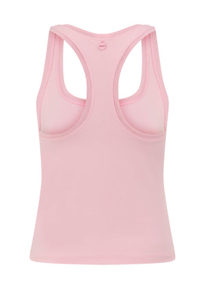 Lorna Jane Sculpt Mesh Tank - Sweet Pink