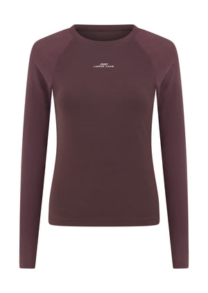 Lorna Jane Sheer Intensity Long Sleeve Top - Amethyst Shadow