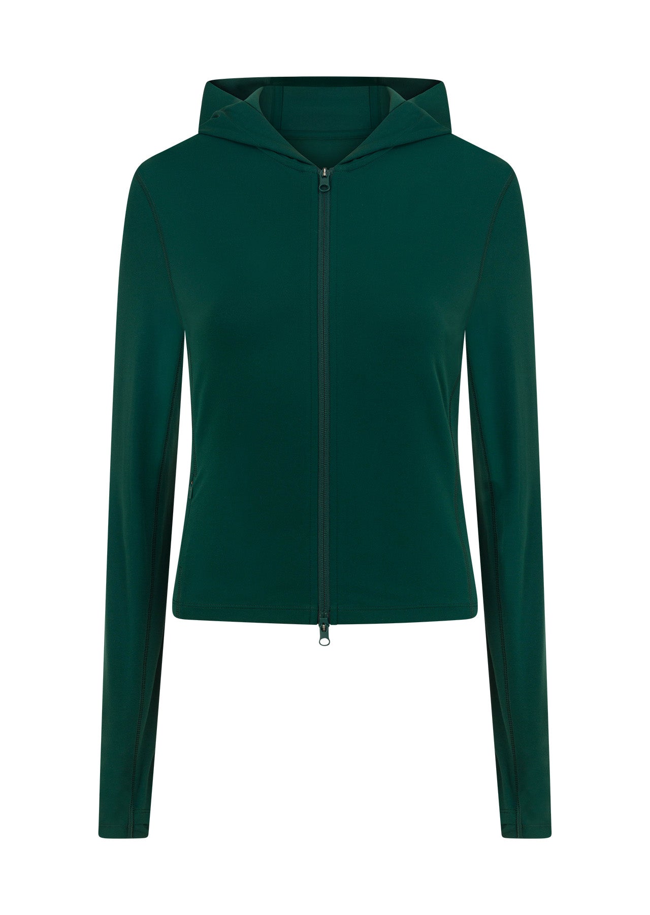 Lorna Jane All Star Active Zip Through Jacket - Midnight Green