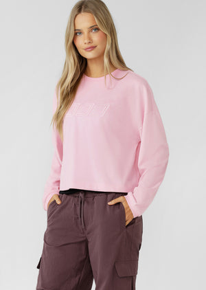 Lorna Jane Iconic Go-To Long Sleeve Top - Sweet Pink
