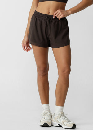 Lorna Jane Run Around 2-In-1 Shorts - Volcano