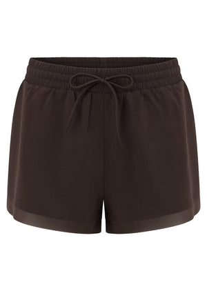 Lorna Jane Run Around 2-In-1 Shorts - Volcano