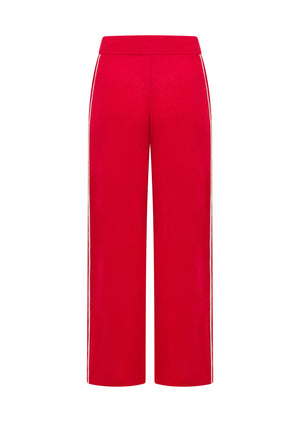 Lorna Jane Academy Knit Pants - Jam Drop