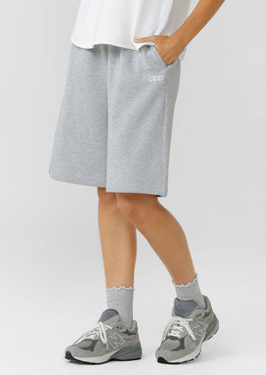 Lorna Jane Daily Motion Longline Shorts - Grey Marl