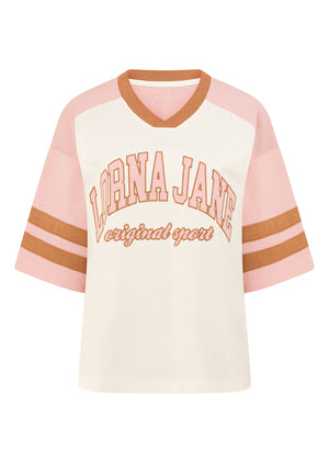 Lorna Jane Game Changer T-Shirt - Porcelain