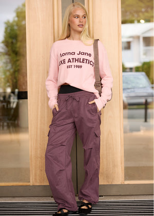 Lorna Jane Last Call Active Pants - Amethyst Shadow