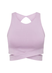 Lorna Jane Get Fit Sports Bra - Light Lavender