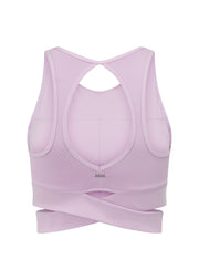 Lorna Jane Get Fit Sports Bra - Light Lavender
