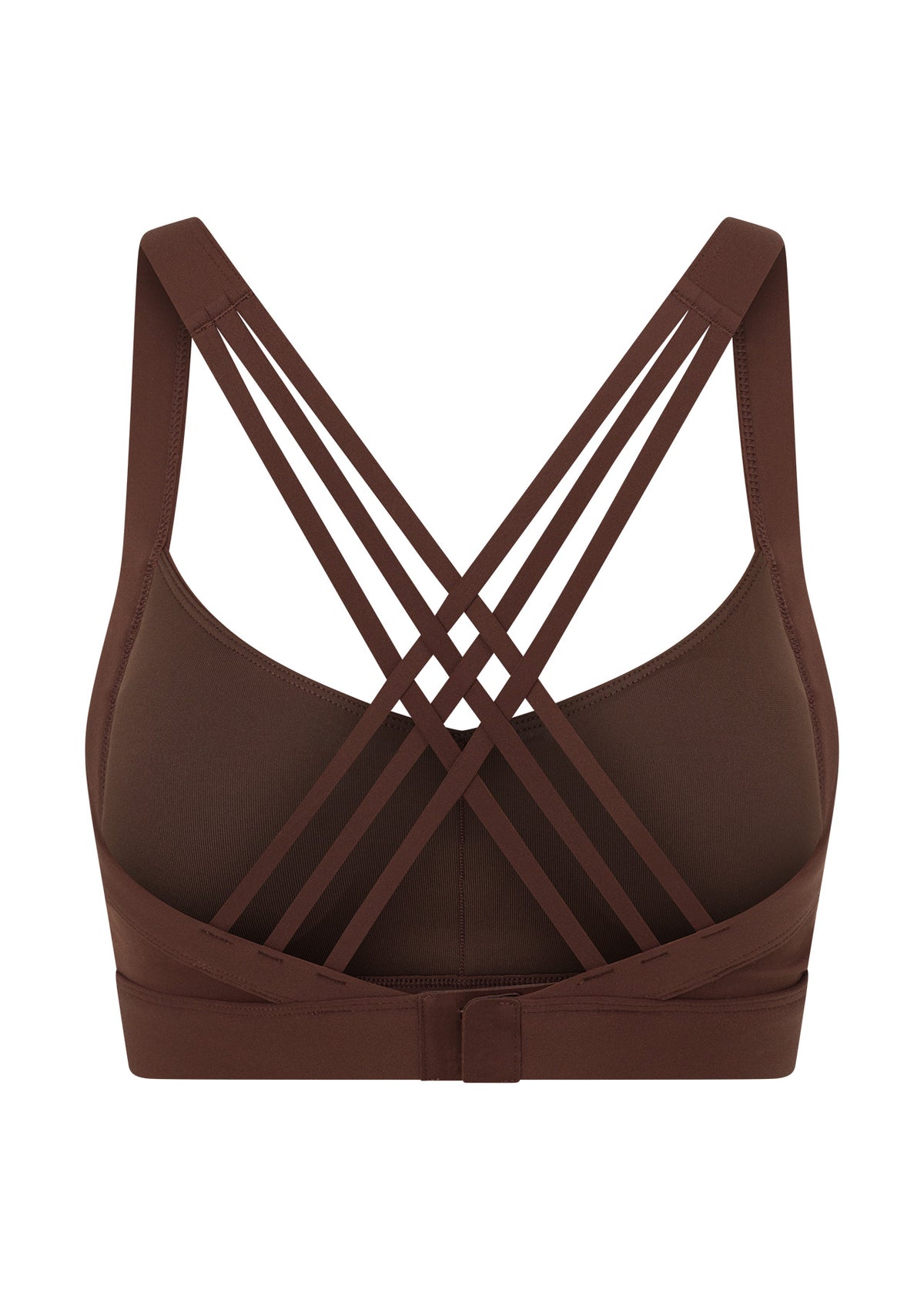 Lorna Jane Bring It All Pocket Sports Bra - Espresso