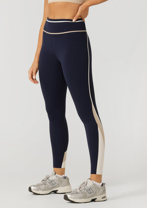 Lorna Jane Sunrise Circuit Ankle Biter Leggings - French Navy