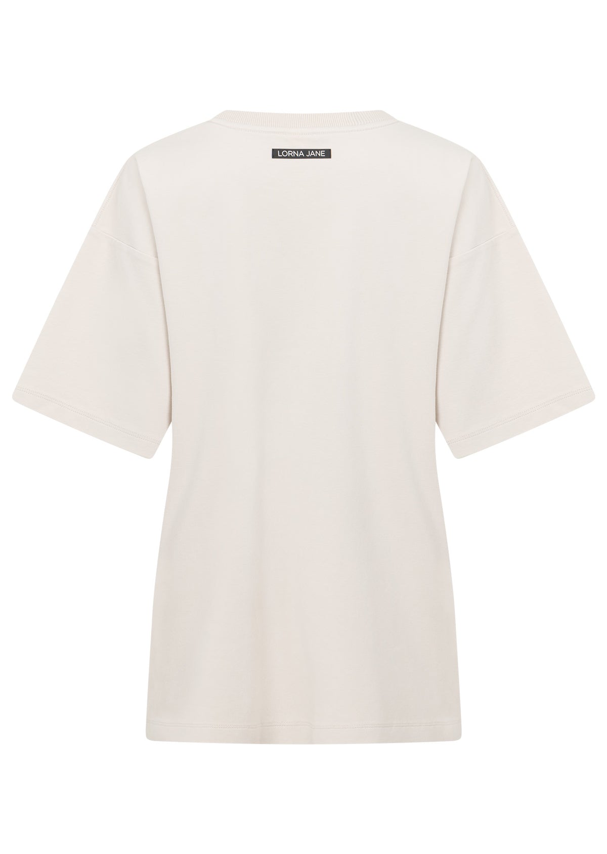 Lorna Jane Mirage Boyfriend T-Shirt - Ivory
