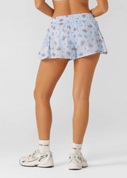 Lorna Jane Blueberry Rose Run Shorts - Blueberry Rose Print