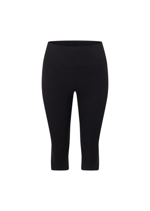 Lorna Jane Irresistible 3/4 Capri Leggings - Black
