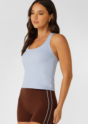 Lorna Jane Sculpt Active Tank - Oxford Blue