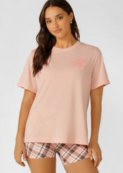 Lorna Jane Active Nation Relaxed T-Shirt - Ballerina