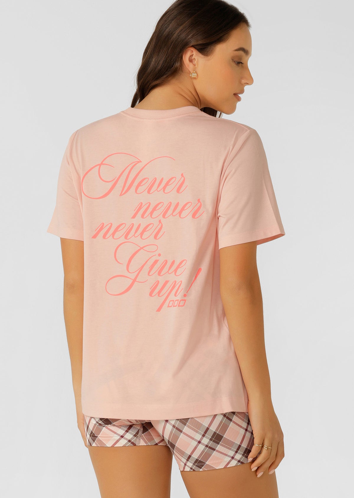 Lorna Jane Active Nation Relaxed T-Shirt - Ballerina