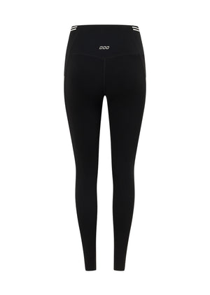 Lorna Jane Train Hard No Ride Full Length Leggings - Black