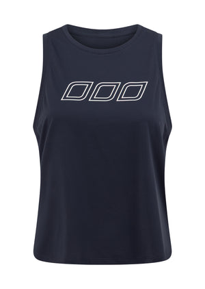 Lorna Jane In The Zone Active Tank - Platinum Navy