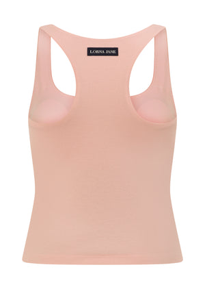 Lorna Jane Off Duty Rib Bra Tank Combo - Enchanted Pink