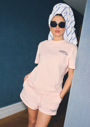 Lorna Jane Off Court T-Shirt - Enchanted Pink