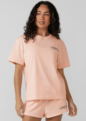 Lorna Jane Off Court T-Shirt - Enchanted Pink