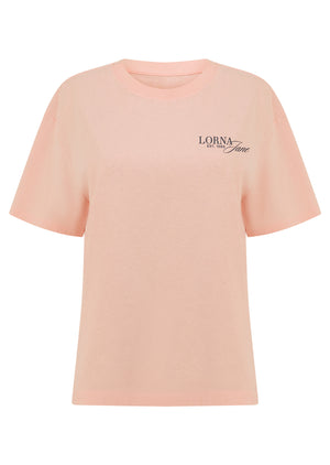 Lorna Jane Off Court T-Shirt - Enchanted Pink