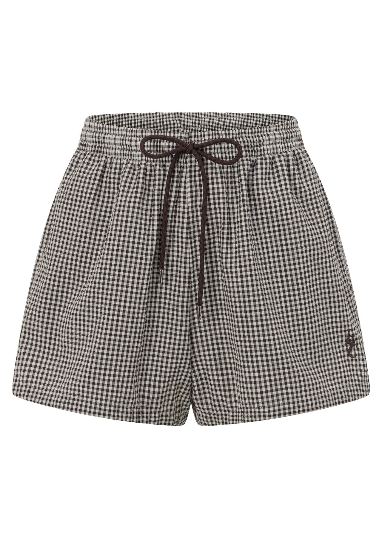 Lorna Jane Nice And Sweet Shorts - Volcano Gingham