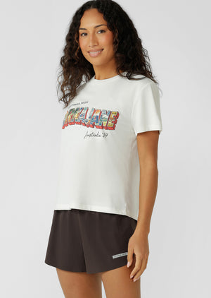Lorna Jane Getaway T-Shirt - Porcelain