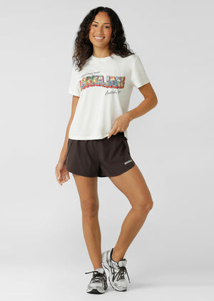 Lorna Jane Getaway T-Shirt - Porcelain
