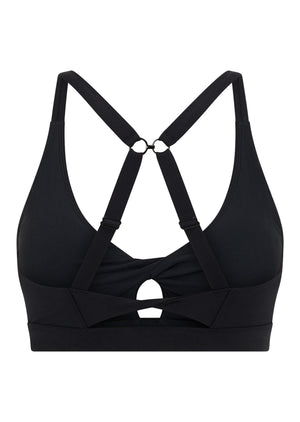 Lorna Jane Wild Side Sports Bra - Black