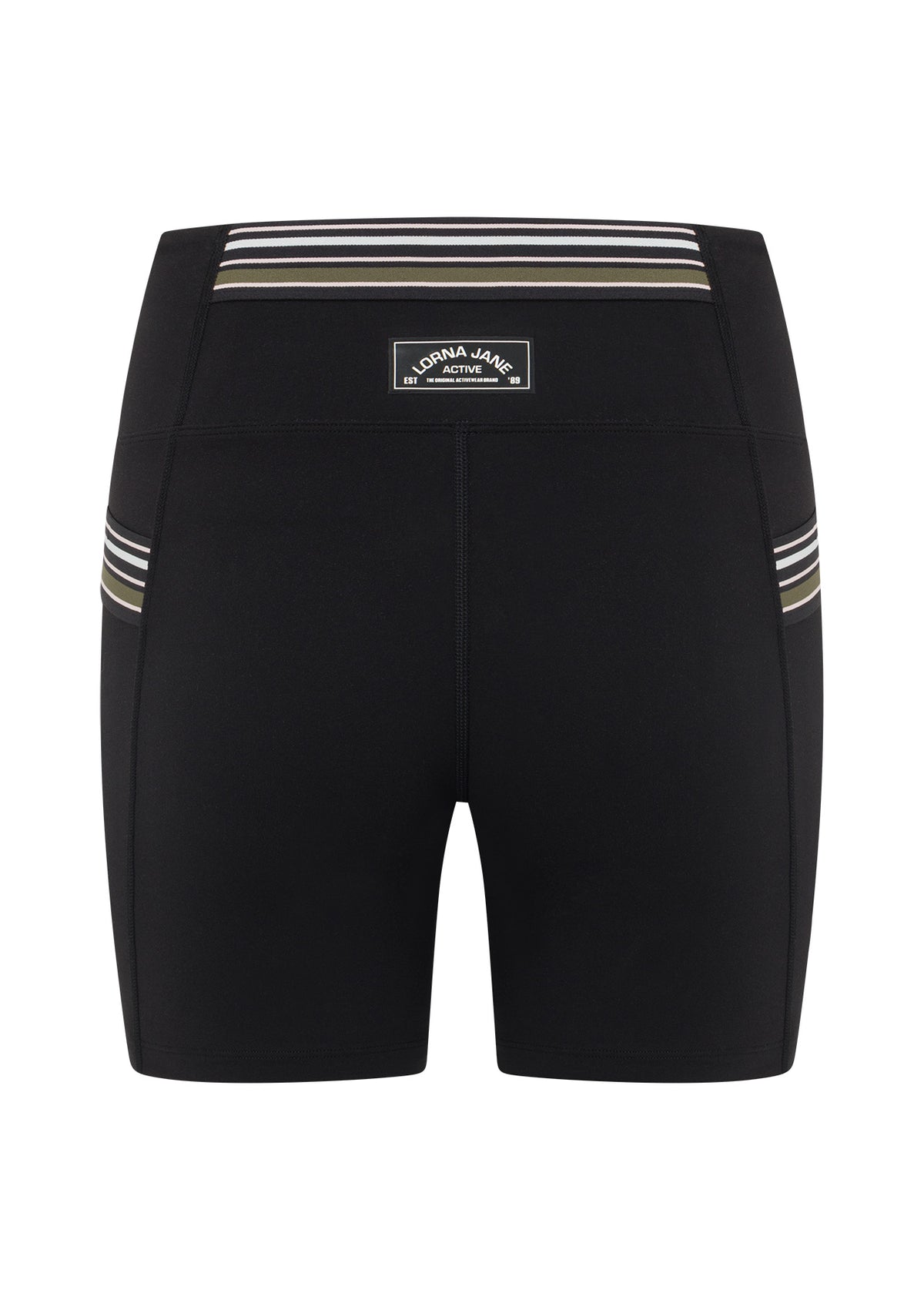 Lorna Jane Swift 3 Pocket 14cm Bike Shorts - Black