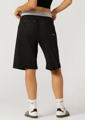 Lorna Jane Flashdance 3/4 Shorts - Black