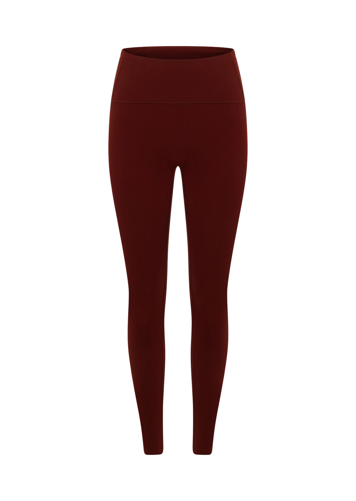 Lorna Jane Fast Pace Ankle Biter Leggings - Dark Ruby