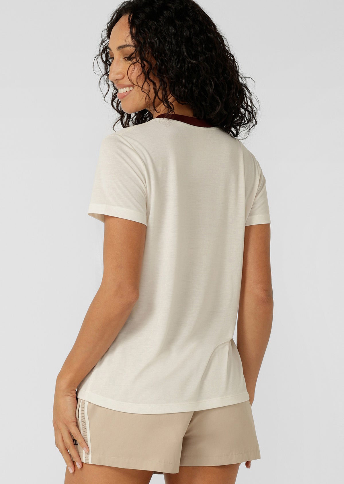 Lorna Jane First Place T-Shirt - Cream