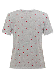 Lorna Jane Queen Of Hearts T-Shirt - Heart Print