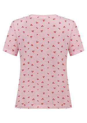 Lorna Jane Cherry Sorbet T-Shirt - Cherry Sorbet Print