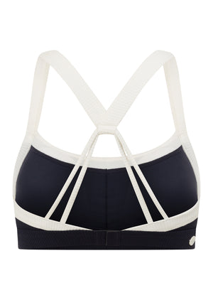 Lorna Jane LJ Sweat To Swim Sports Bra - Midnight Blue