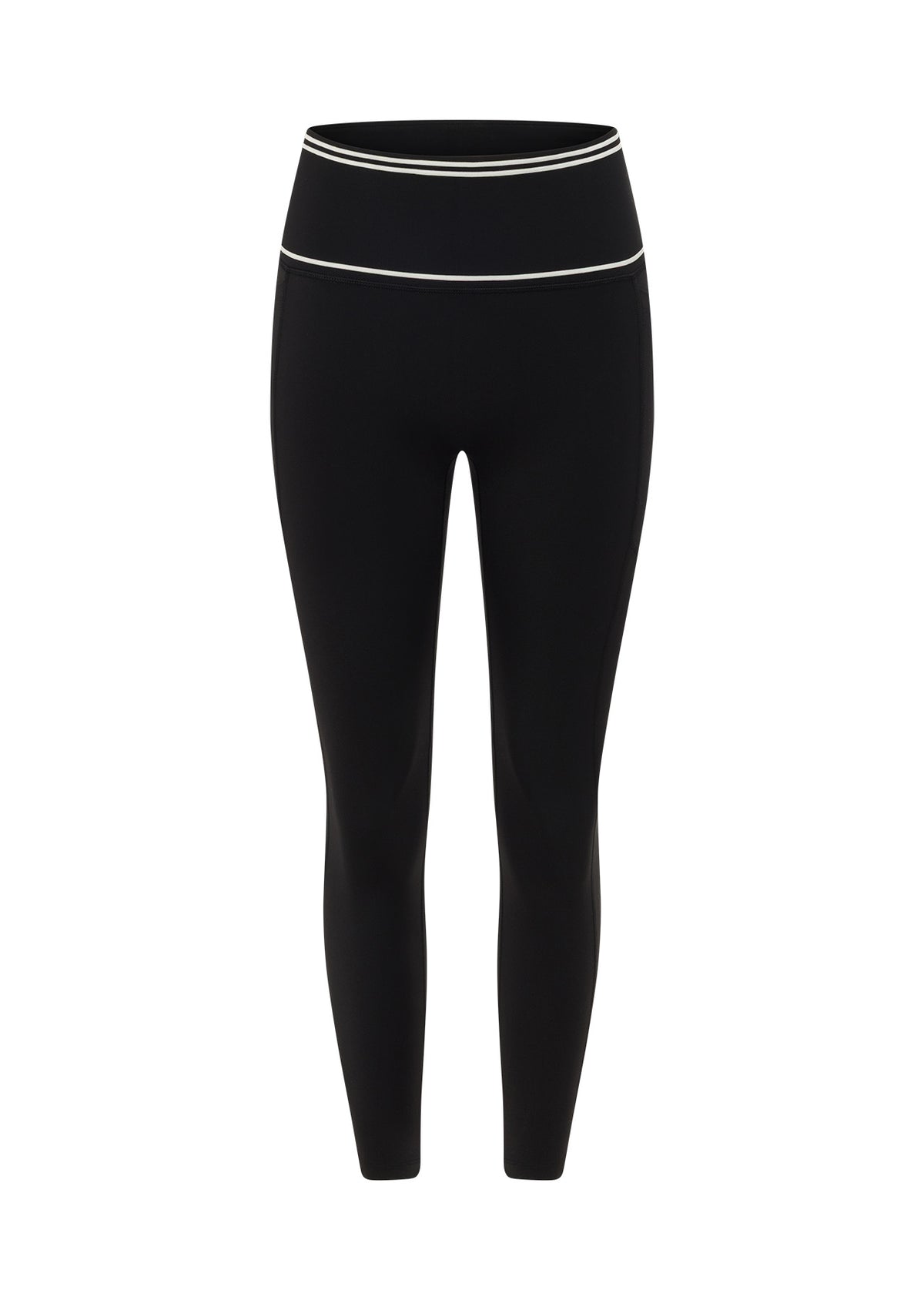 Lorna Jane LJ Baseline No Ride Ankle Biter Leggings - Black